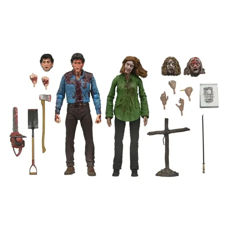 JUILLET 2026 Evil Dead – Pack 2 figurines Ultimate Bloody Ash & Cheryl Williams 18 cm Dagaanbieding