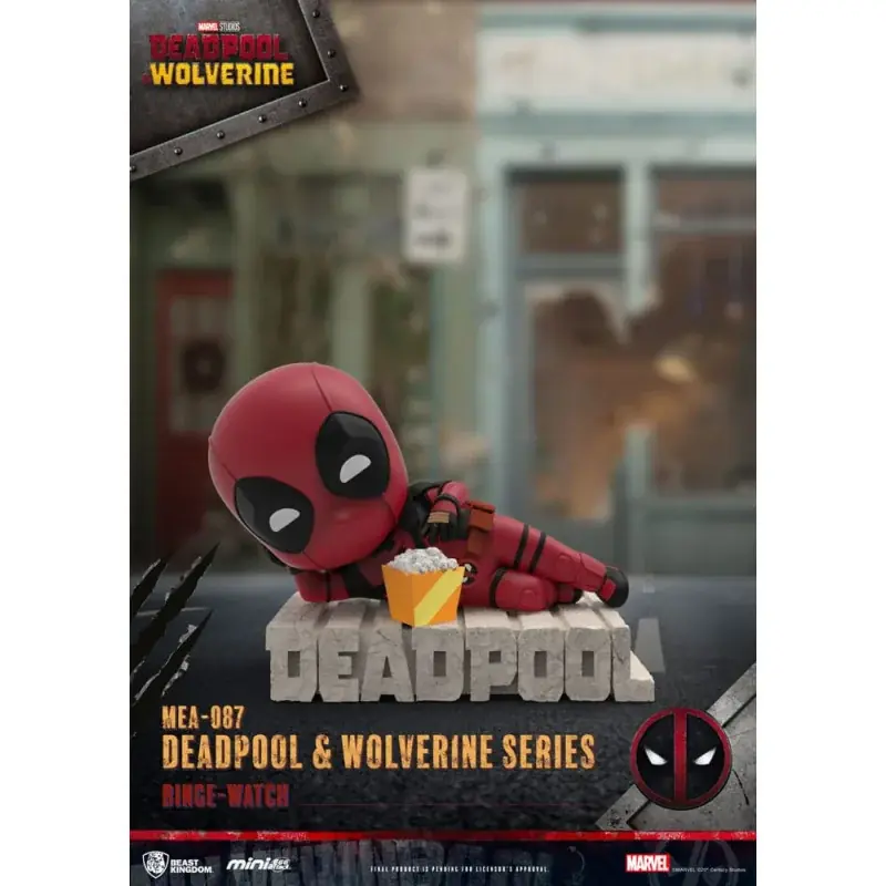 Deadpool & Wolverine - Figurine Egg Attack 8 cm - Deadpool Binge-watch Koop Online