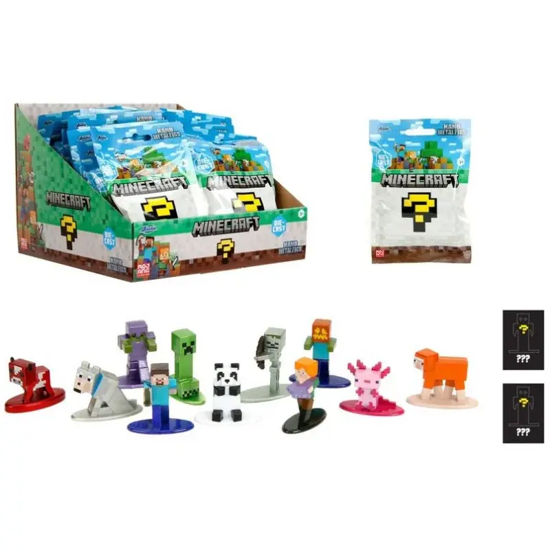 Speciale Aanbieding Minecraft - Figurine Nano Mystery en sachet mystère 1 EXEMPLAIRE ALEATOIRE