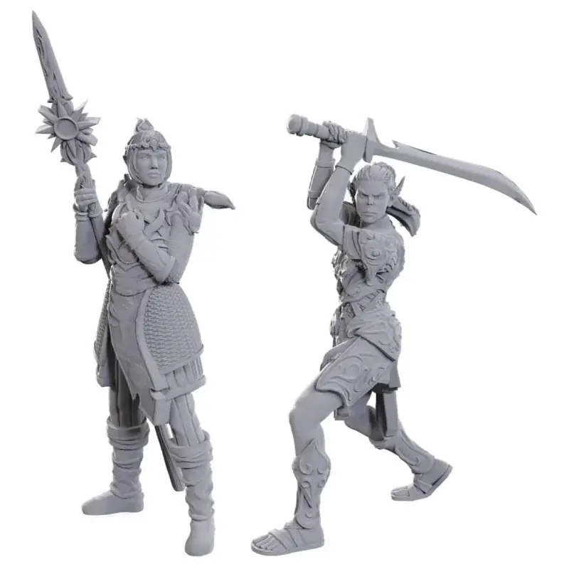Dungeons & Dragons Baldur‘s Gate 3 - Figurines miniatures à peindre Lae‘zel & Shadowheart Beste Prijs