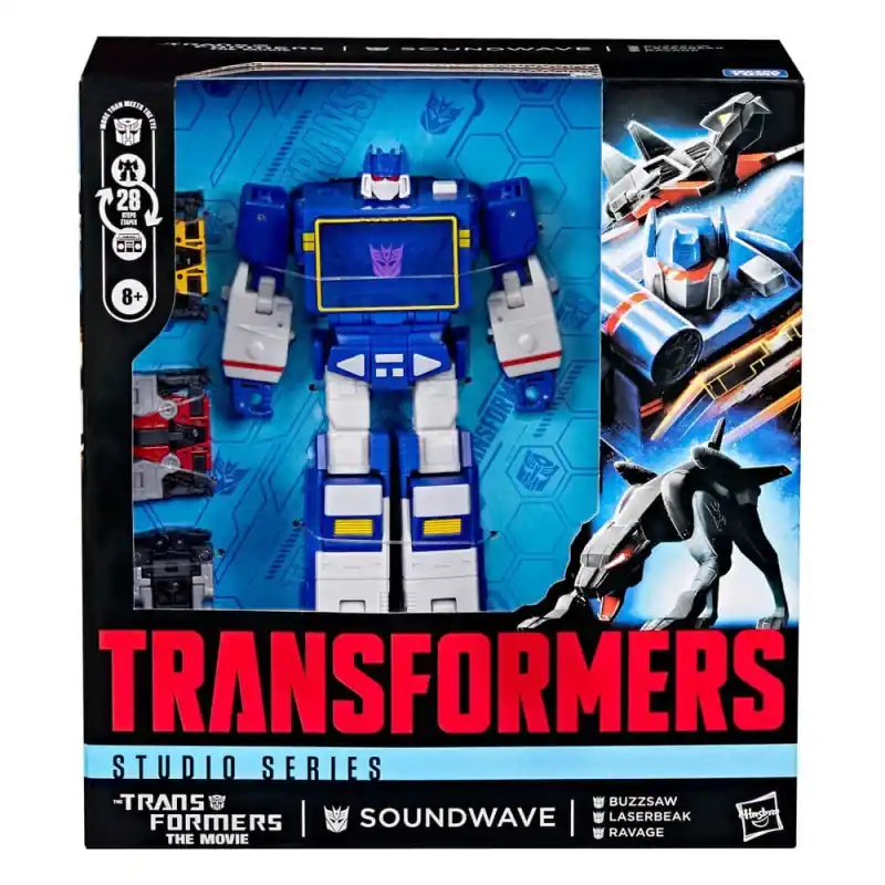 Op = Op JUILLET 2026 The Transformers The Movie - Figurine Studio Series Leader Class figurine Soundwave 22 cm