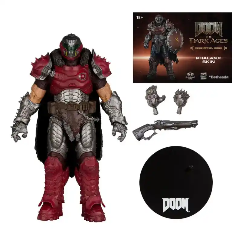 Nu Kopen Doom The Dark Ages - Figurine Doom Slayer (Phalanx Skin) 18 cm