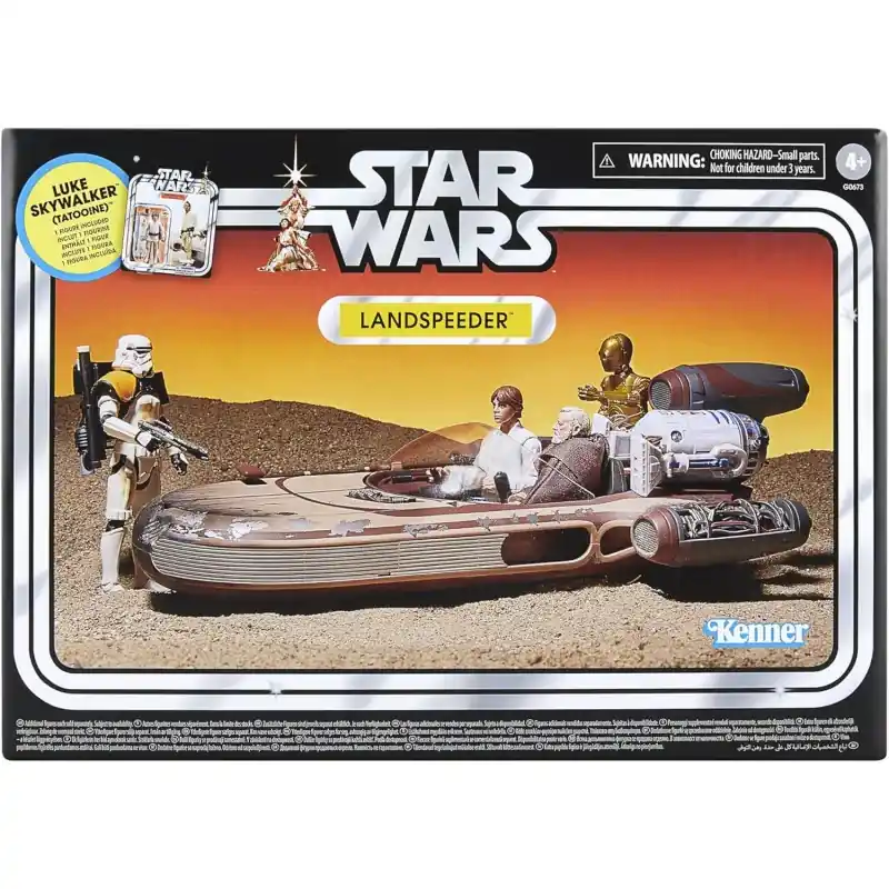 Star Wars A New Hope - The Vintage Collection - Figurines Landspeeder & Luke Skywalker (Tatooine) Aanbieding