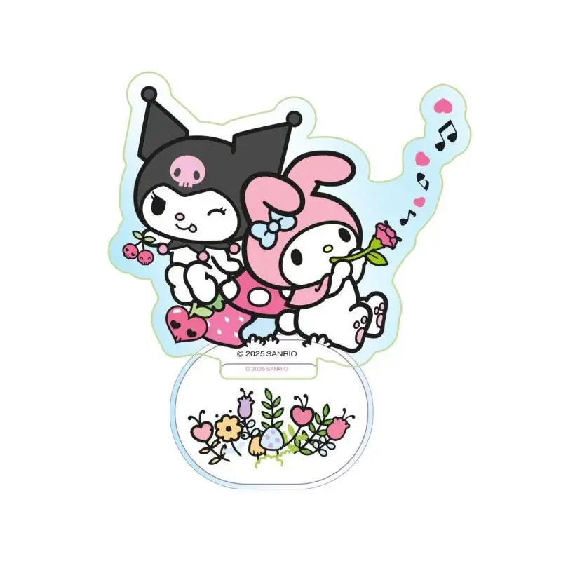 Sanrio – Petite figurine acrylique Holographic Kuromi & My Melody Alleen Vandaag