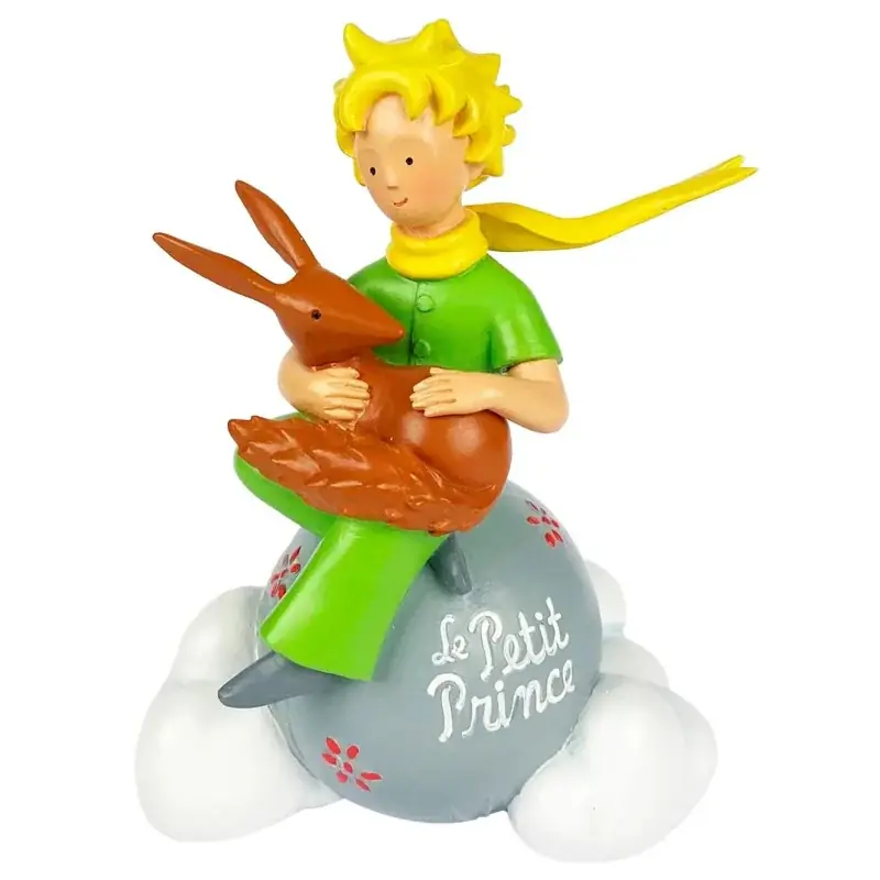 Le Petit Prince - Figurine Le Petit Prince Terre et Renard Speciale Aanbieding