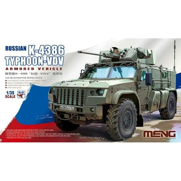 Nu Kopen Russian K-4386 Typhoon-VDV Armored Vehicle – 1 35e – MENG-Model – Meng