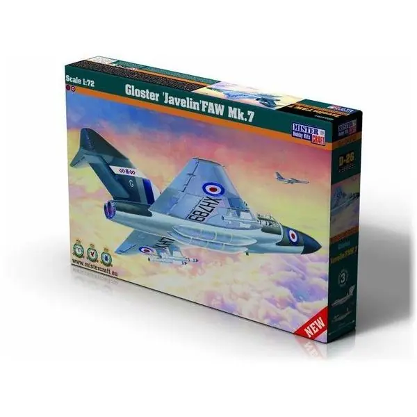 Betaalbaar Gloster Javelin FAW MK.7 – 1 72e – Mistercraft – MisterCraft