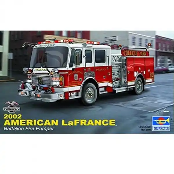 American LaFrance Eagle Fire Pumper 2002- 1 25e – Trumpeter – Trumpeter Speciale Aanbieding