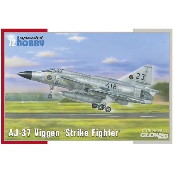 Hete Deal Maquette Avion Militaire AJ-37 Viggen Strike Fighter - Special Hobby