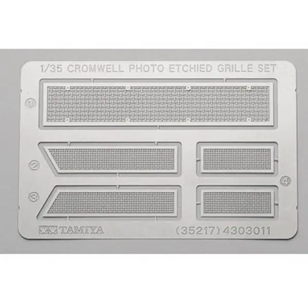 Accessoires diorama Grilles Cromwell – Tamiya Fabrieksprijs