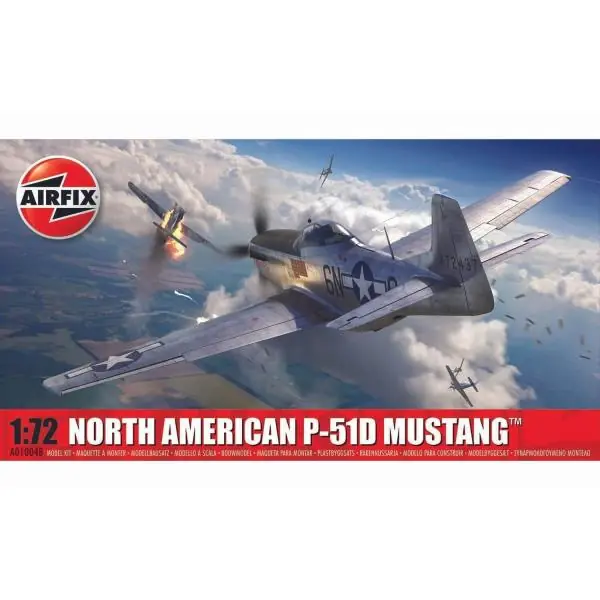 Flitsaanbieding Maquette avion militaire North American P-51D Mustang - Airfix