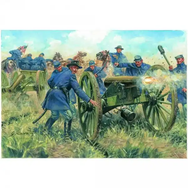 Lage Prijs Artillerie de l‘Union Italeri 1/72 – Italeri