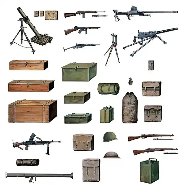 Op = Op Equipements & Armement Alliés Italeri 1/35 – Italeri