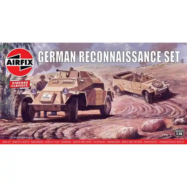 German Reconnaisance Set – 1 76e – Airfix – Airfix Koopje
