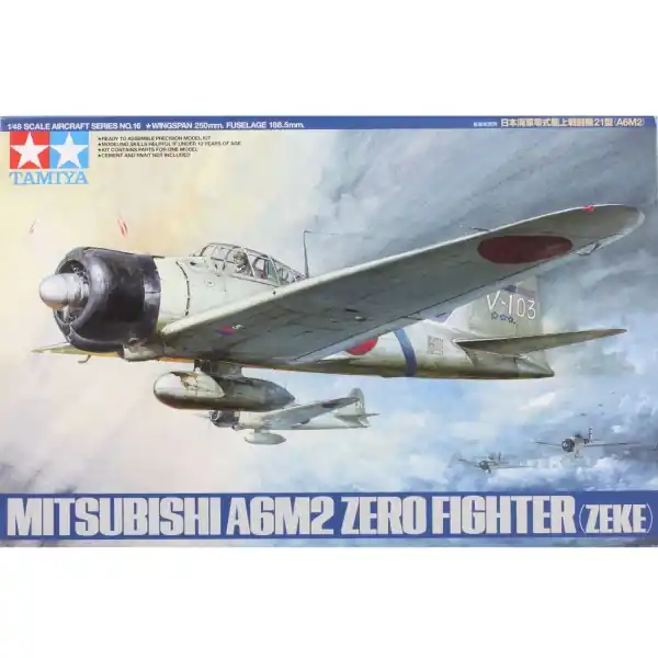A6M2b Zero Model 21 - 1/48e - Tamiya - Tamiya Premium