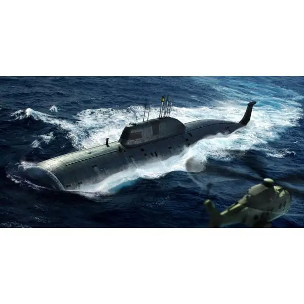 Snelle Levering Russian Navy SSN Akula Submarine - 1 350e - Hobby Boss - Hobby Boss
