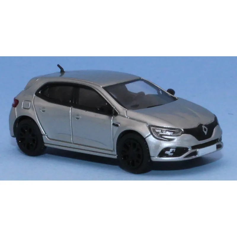 Flitsaanbieding Voiture Renault Megane IV RS gris Highland métallisé – PCX870364 SAI 7520 – HO 1/87