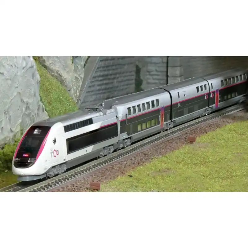 Bestel Nu Coffret départ TGV inOui, 5 éléments – KATO 10-022, N 1/160