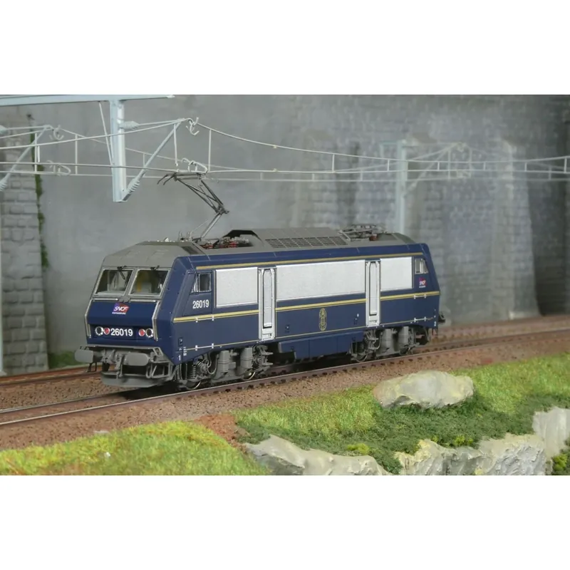 Meest Verkocht Jouef HJ2468 Locomotive électrique BB 26019, SNCF, livrée bleue Trains Spéciaux