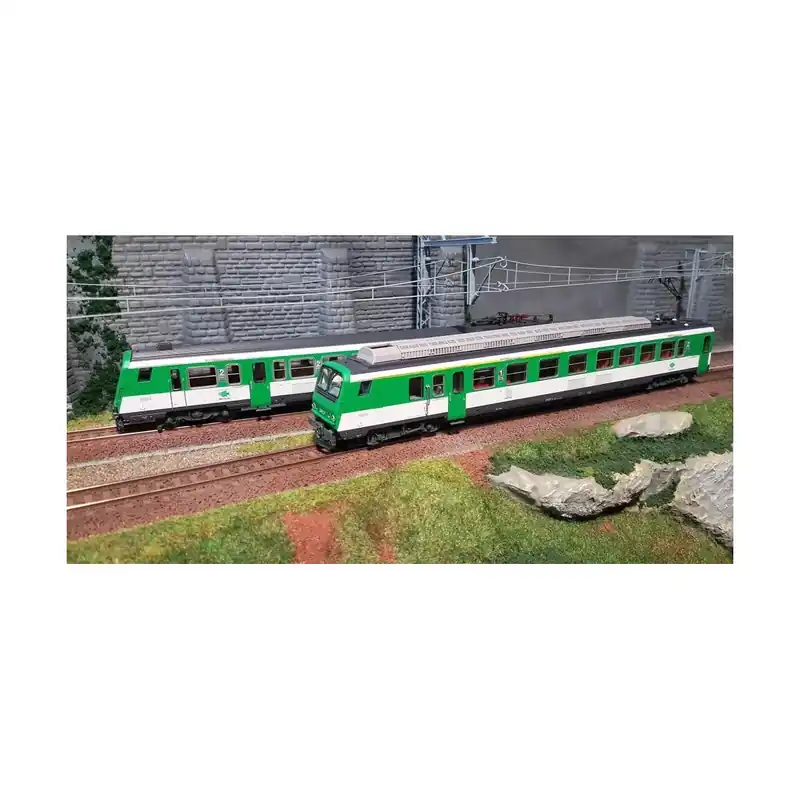 Merkproduct Piko 96435 Autorail électrique SNCF, Z2 Z 9604, Livré vert, TER Bretagne, digital sonore
