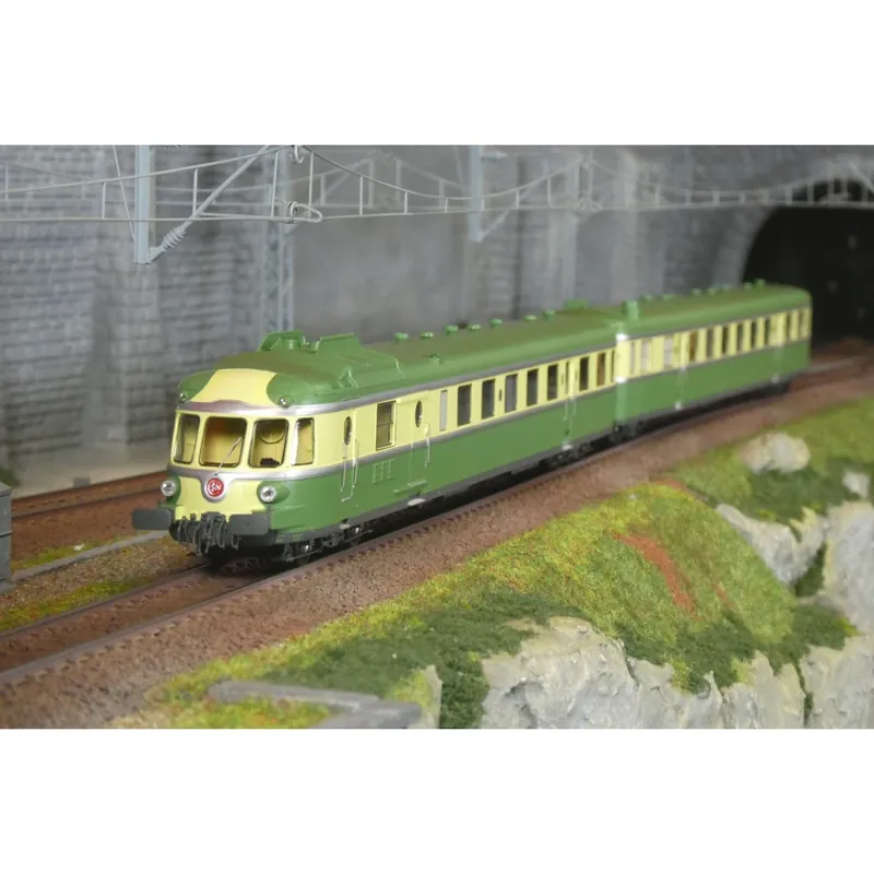 Ree Modeles MB259 Autorail RGP 1 X 2728, vert, avec cuisine, SNCF, NOISY Beste Prijs
