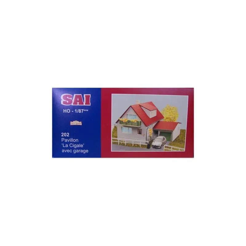Sai 202 Pavillon, la cigale, avec garage Flitsaanbieding