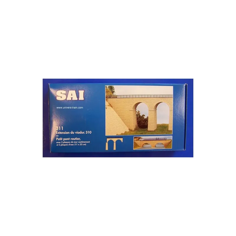 Sai 311 Petit pont routier ou extension de viaduc 310 Laatste Kans