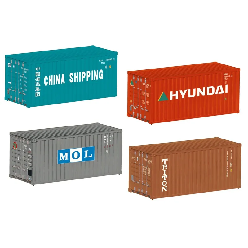 Marklin 76553 Set de 4 conteneurs 20ft Nieuw