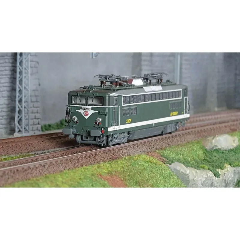 Beperkt Aanbod R37 HO41087 Locomotive électrique BB 25564, SNCF, verte, tampons U6, Achères