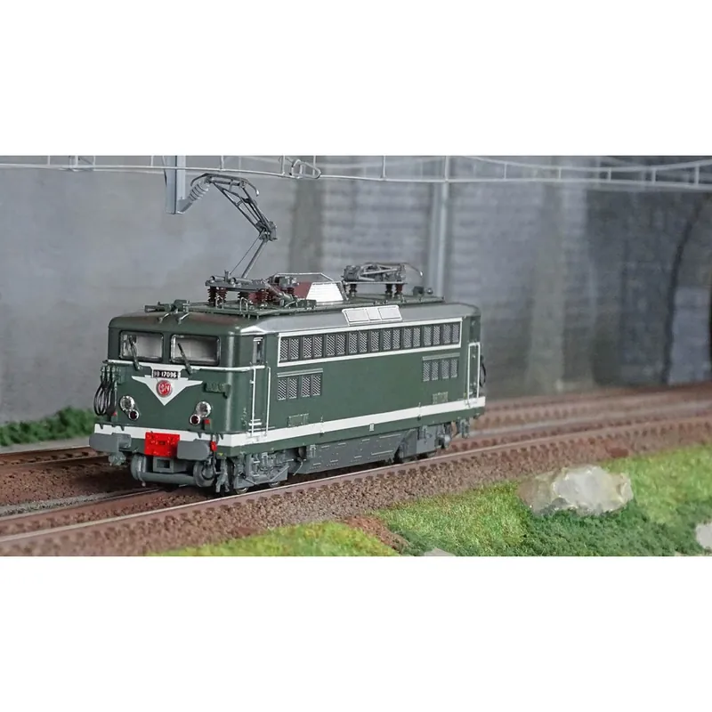 R37 HO41084 Locomotive électrique BB 17096, SNCF, verte, Lens Favoriet