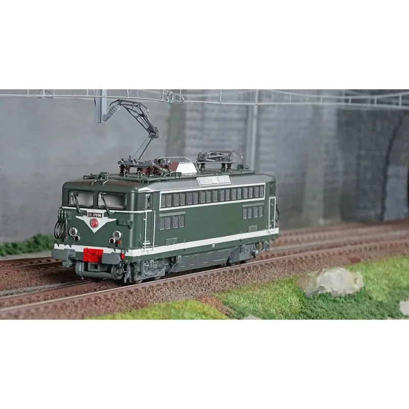 Populair R37 HO41084DS Locomotive électrique BB 17096, SNCF, verte, Lens, digital sonorisée