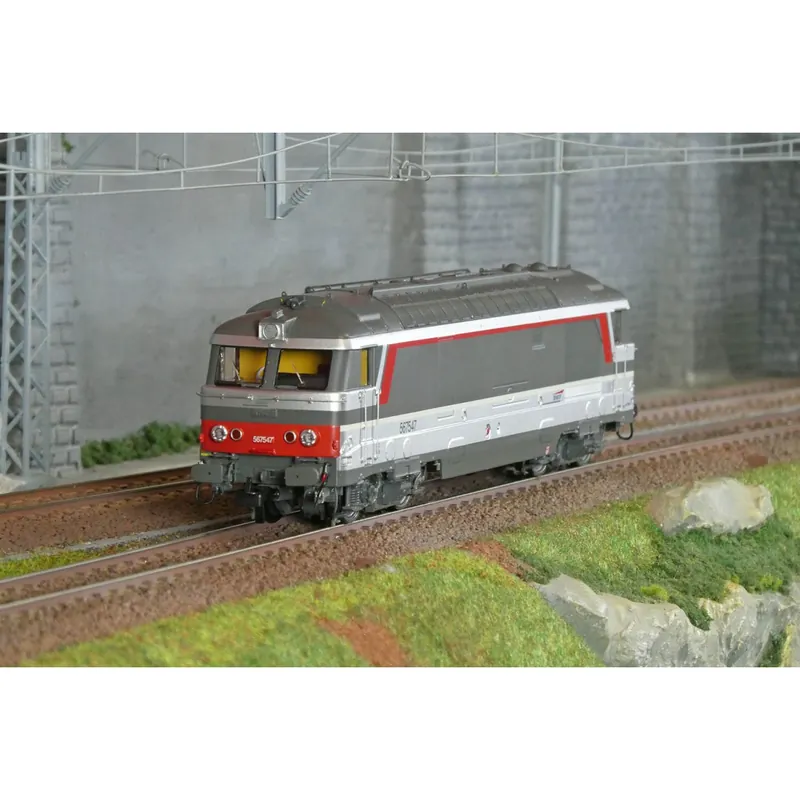 Ree Modeles MB251.S Locomotive diesel BB 67547, livrée Multiservices, SNCF, digital sonore, fumée Hete Deal
