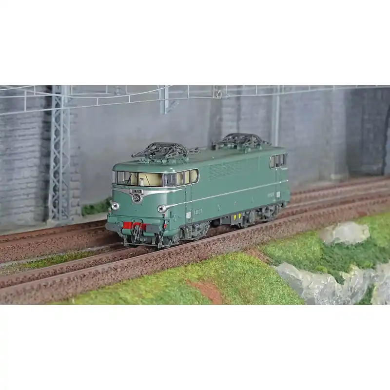 Ree Modeles MB202 Locomotive électrique BB 9216, Verte, avec jupes, AVIGNON Betrouwbaar