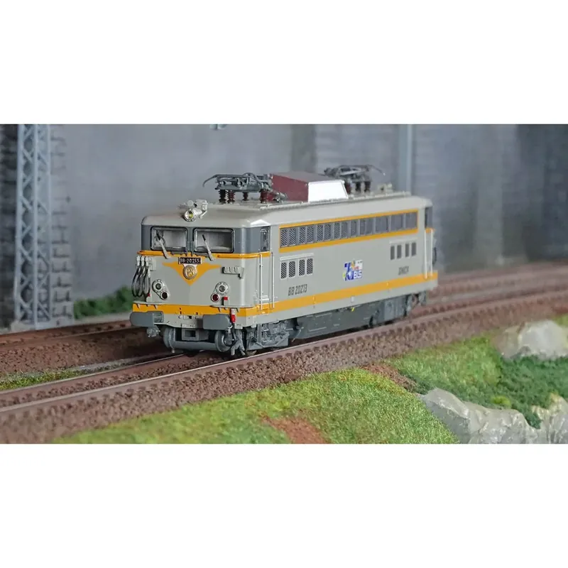 Exclusieve Aanbieding R37 HO41089DS Locomotive électrique BB 20213, SNCF, gris béton, 75ans du BLS, digital sonorisée