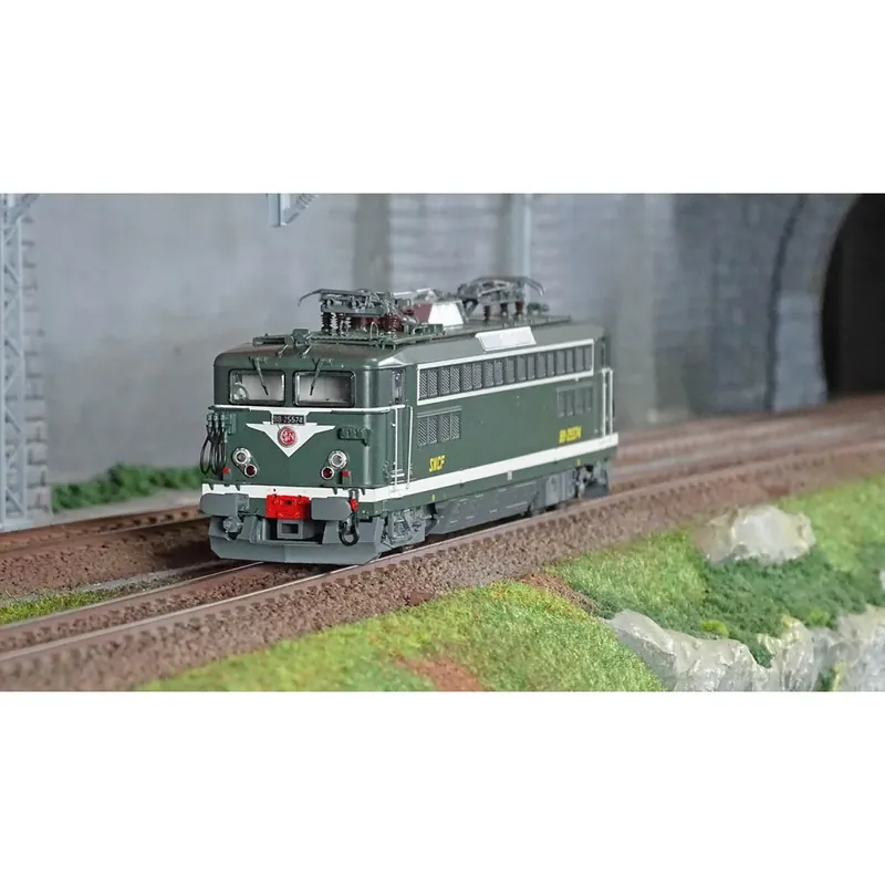 R37 HO41088DS Locomotive électrique BB 25574, SNCF, verte, tampons U6, étrave, Dijon, digital sonorisée Goedkoop