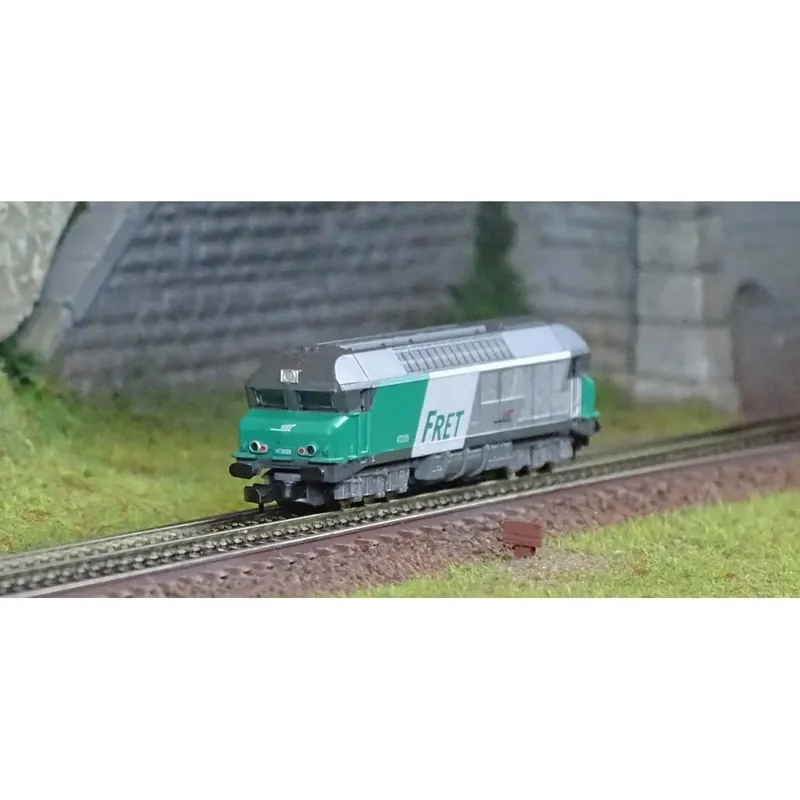 Op = Op Azar L02-FR1A Locomotive diesel CC 72035, SNCF, livrée FRET, échelle Z