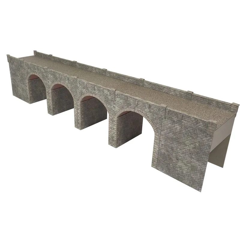 Metcalfe PO241 Maquette, Viaduc en pierre à double voie Nieuw