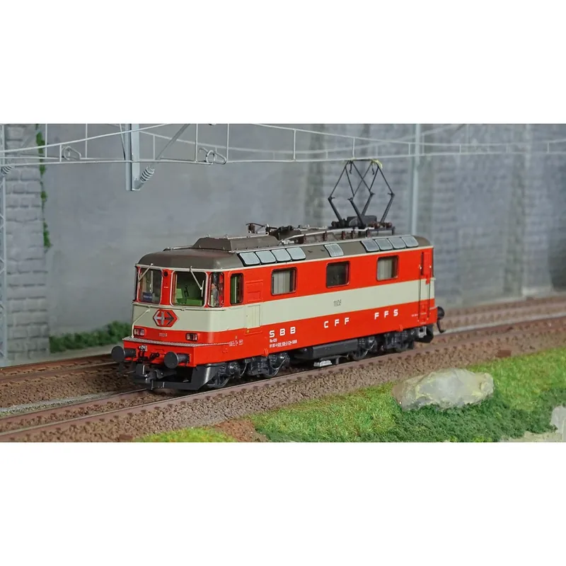 Meest Verkocht Roco 7510002 Locomotive électrique Re 4/4 II 11108 «Swiss Express», CFF, digitale sonore