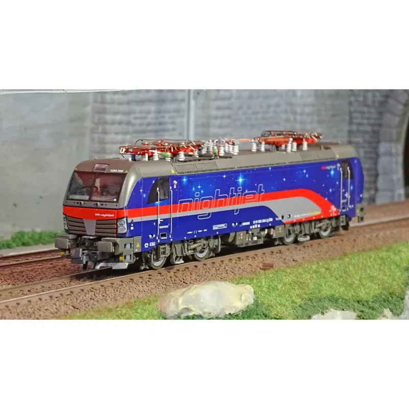 Veilige Betaling Roco 71976 Locomotive électrique 1293 200-2 "Nightjet", ÖBB, digitale sonore