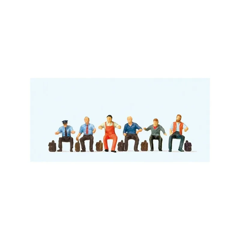 Beperkt Aanbod Preiser 10598 personnages, Conducteur de locomotive assis
