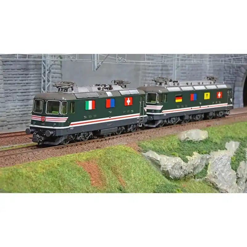 Roco 71414 Set de 2 locomotives électrique double traction Re 10/10, SBB Exclusieve Aanbieding