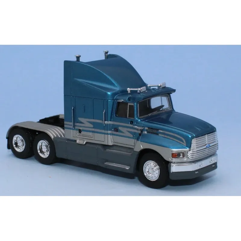 Bestel Nu Brekina 85902 Camion Tracteur Ford Aeromax, bleu métallisé / gris, 1990